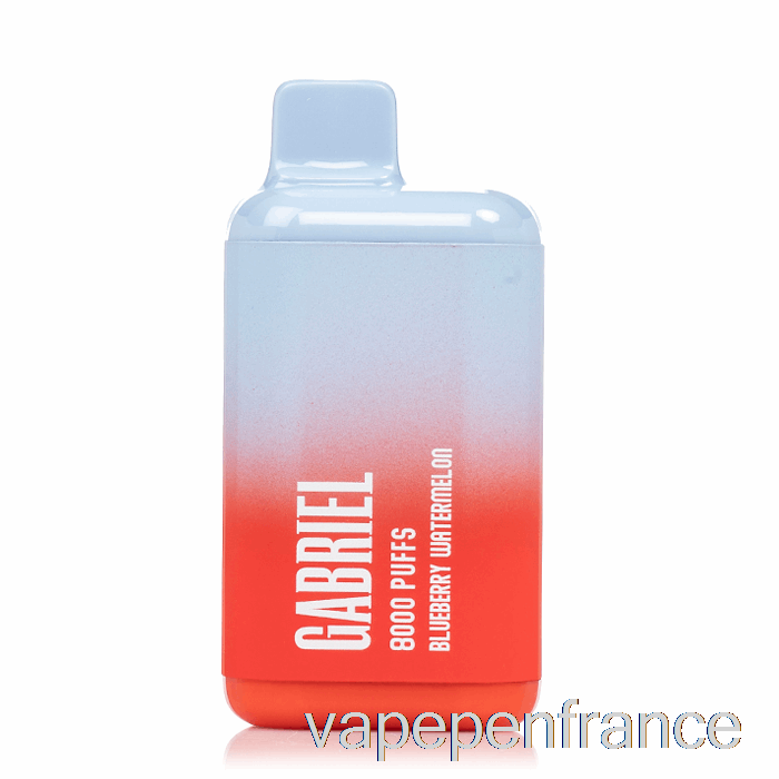 Uwell Gabriel Bf8000 Stylo Vape Jetable Myrtille Pastèque